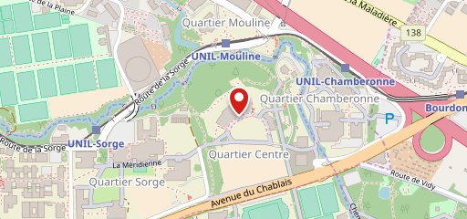 UNIL - Unithèque sur la carte