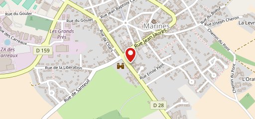 La Brasserie de Marines sur la carte