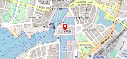 Brasserie du Gabut La Rochelle sur la carte