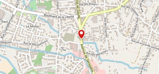 La Brasserie du Moulin sur la carte