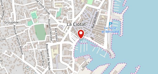 restaurant la Ciotat Sloop sur la carte