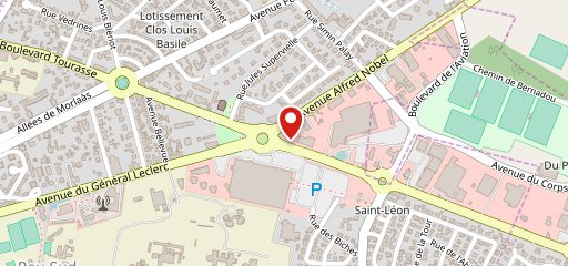 La brasserie sur la carte