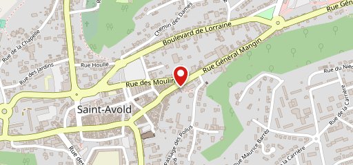 La BULLE Saint-Avold sur la carte