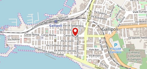 La Burrateria Gallipoli sulla mappa