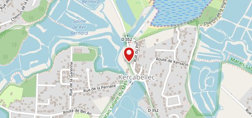 La Cabane Kercabellec sur la carte