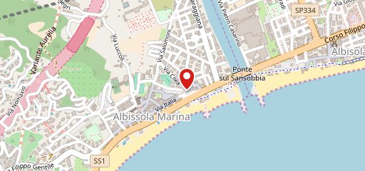 La Cafeteria di Albissola Marina sulla mappa