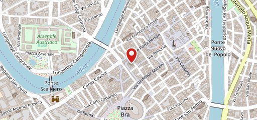 Ristorante La Canonica Verona sulla mappa