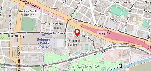 La Cantine Berlioz sur la carte