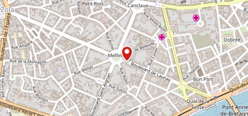 Le bistrot de la comédie sur la carte