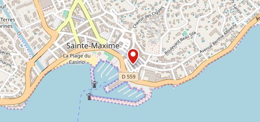 La CANTINE Sainte Maxime sur la carte