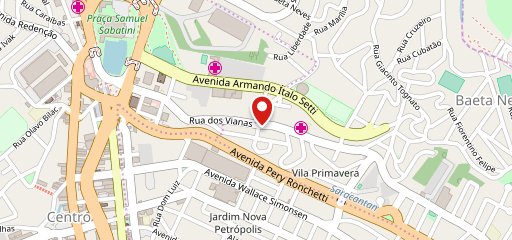 Pizzaria La Cantonata no mapa