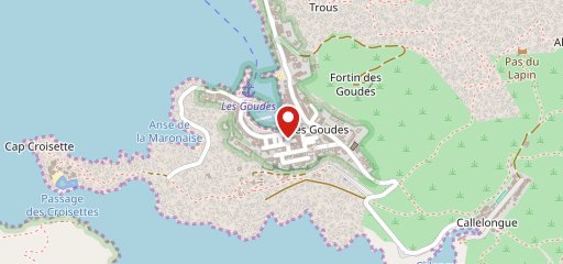 La Capitainerie Des Goudes sur la carte