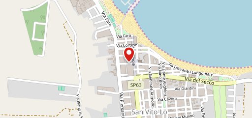 Ristorante La Caponata San Vito Lo Capo sulla mappa