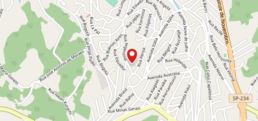 La Casa da Pizza e Pastel Itapecerica no mapa