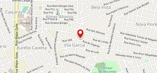 La Casa De Pizza no mapa