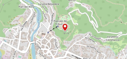 La Casa del Pellegrino sulla mappa