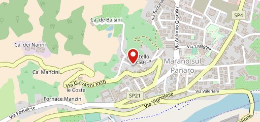 Ristorante La Casa del Timo Selvatico - Castello di Marano sulla mappa