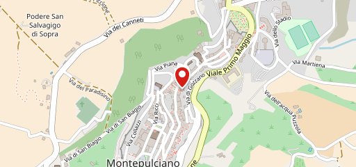 La casa di Edel Montepulciano sulla mappa