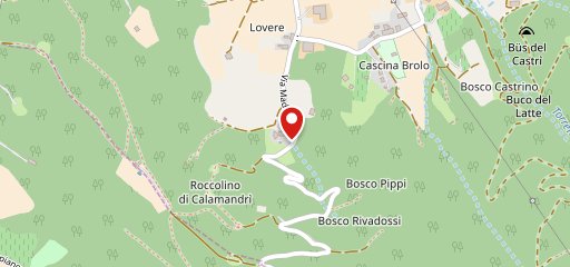 La Casa nel Bosco sulla mappa