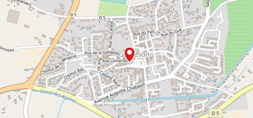 La Casa Pizza sur la carte