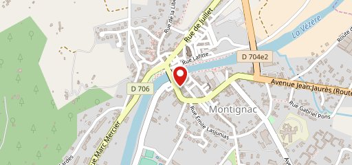 La Casa Pizza Montignac sur la carte