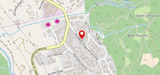 Ristorante La Cascata sulla mappa