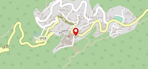 Trattoria la casina della neve sulla mappa