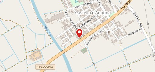 Locanda La Castellana sur la carte