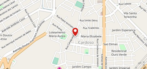 Pizzaria Pinda - La Cazza Pizzaria Delivery no mapa