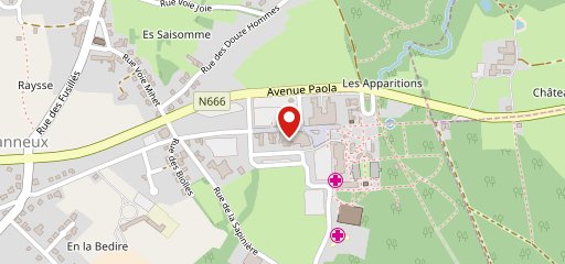 La Chapelle sur la carte