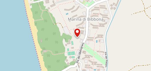 La città del bambino sulla mappa