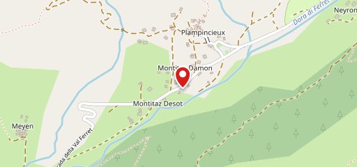 La Clotze sur la carte