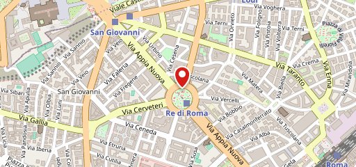 La Collina Roma sulla mappa