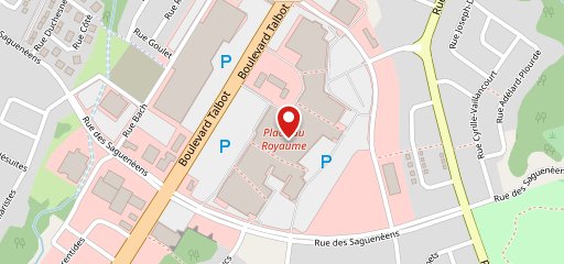 La confiserie Sweet Factory sur la carte