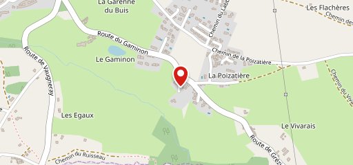 La Cour de Pollionnay sur la carte