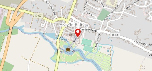 La Crédence - Azay Le Rideau sur la carte