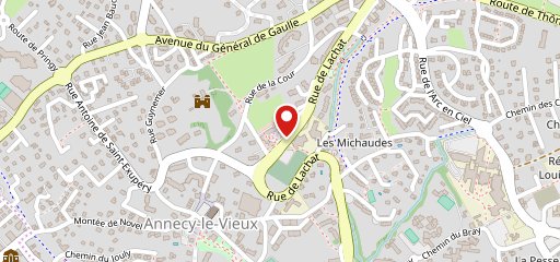 La Crêperie d'Annecy le vieux sur la carte