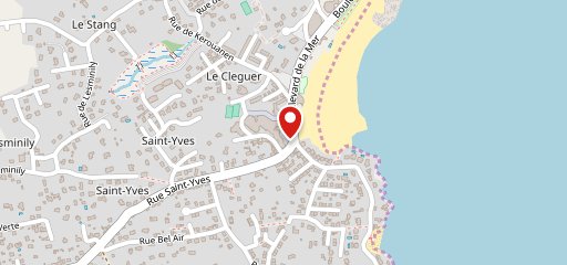 La Crêperie de la Plage Le Trez Hir Plougonvelin sur la carte