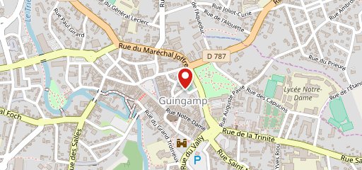 La Crêperie du Roy Guingamp sur la carte