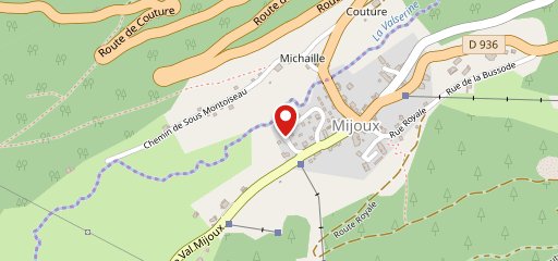 La Croustille Mijoux sur la carte