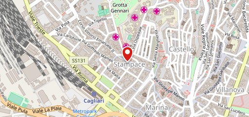 Trattoria La Damigiana sulla mappa