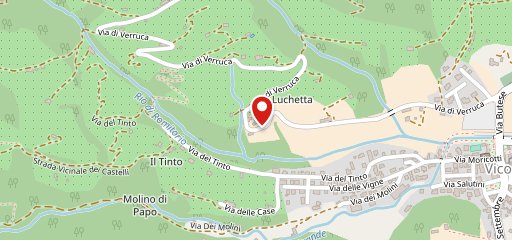 La Locanda Del Mulino sur la carte