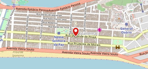 La Dolce Villa Caffè e Bistrô Ipanema no mapa