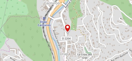 La Drapoise sur la carte