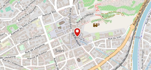 La Fabrik' à Sion sulla mappa