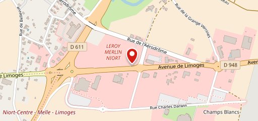 La Fabrik Locale Niort sur la carte