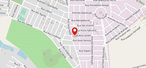 Lá Família Pizzaria no mapa