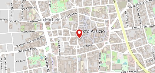 La Farcia Busto Arsizio sur la carte