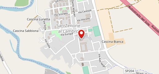 Pizzeria d'asporto La Favola sulla mappa