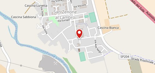 Pizzeria d'asporto La Favola sulla mappa